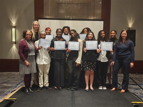 West Mecklenburg hotel internship students